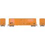 HO ATH 50' FMC 5327 12' Plug Door Box Car, Primed for Grime RVPR #77000