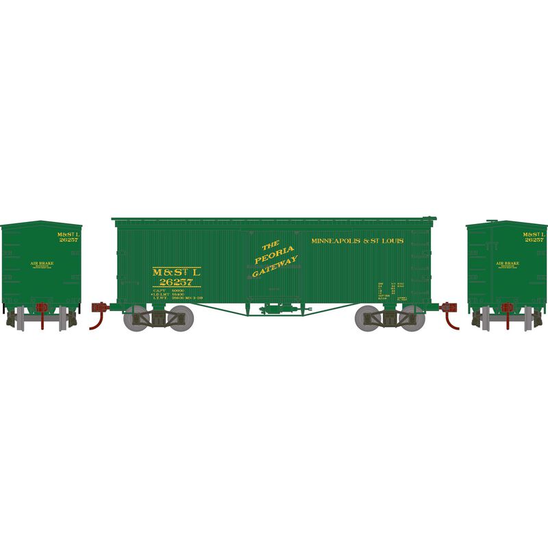 HO RND 36' Old Time Box Car, MSTL #26257