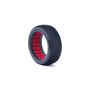 1/8 Enduro Soft Long Wear Tires, Red Inserts (2): Buggy