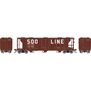 HO GEN PS 2893 3-Bay Covered Hopper, SOO Line #70009