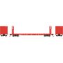 N ATH 53' GSC Bulkhead Flat Car, CBQ #95229