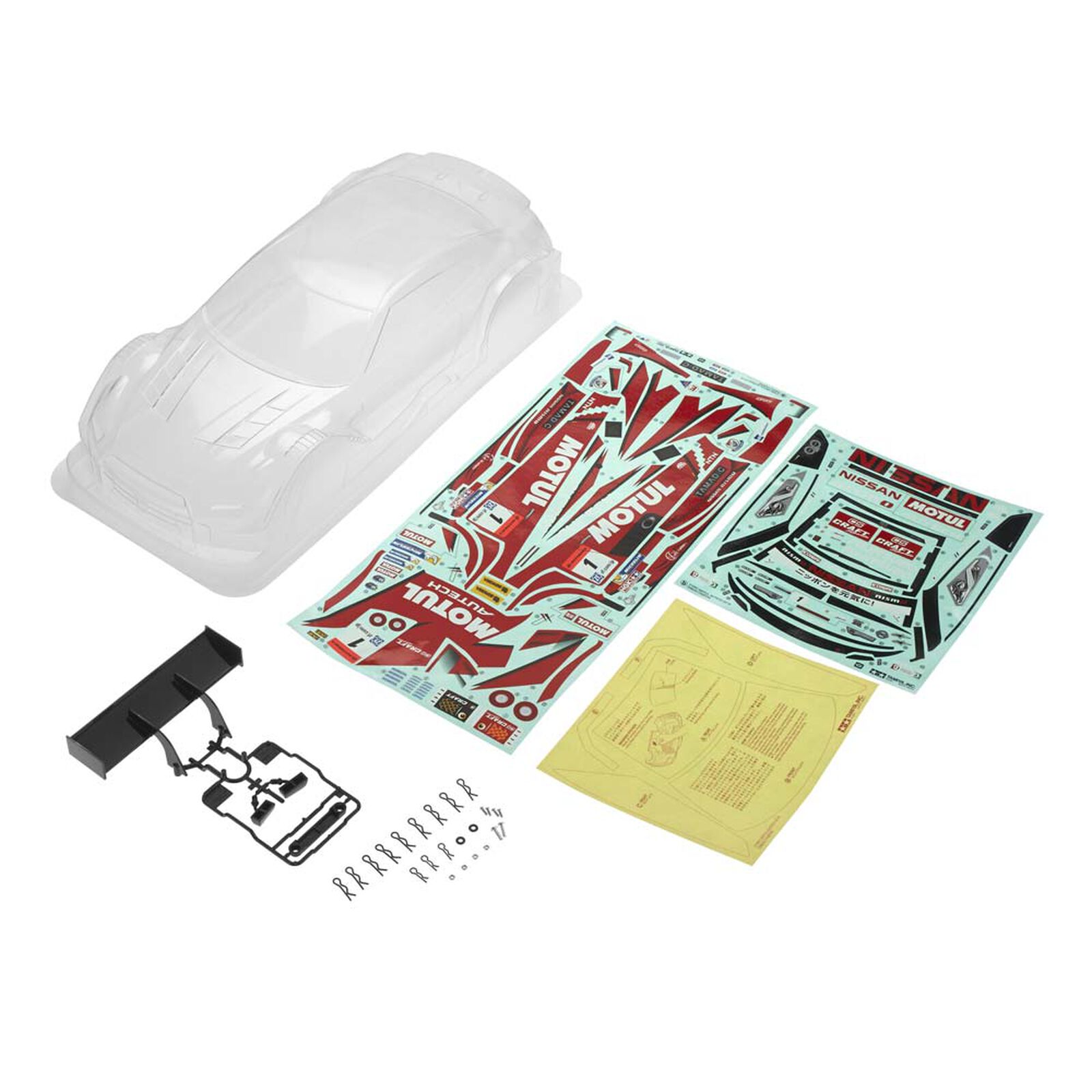1/10 Clear Body Set: Motul Autech GT-R