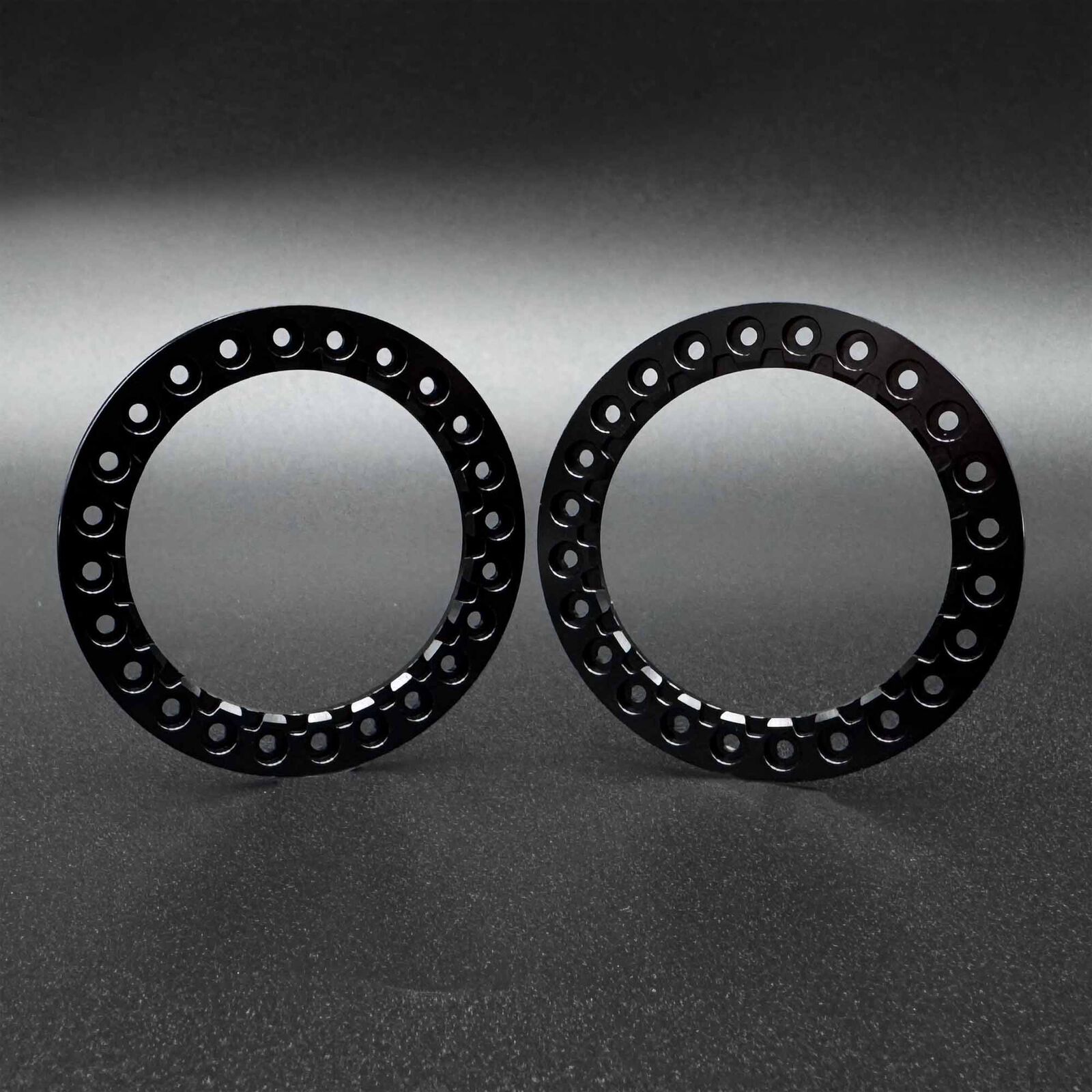 1/10 TECTONIC 1.9" Beadlock Rings, Black (2)