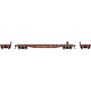 HO RND 50' Flat Car, MILW #57032