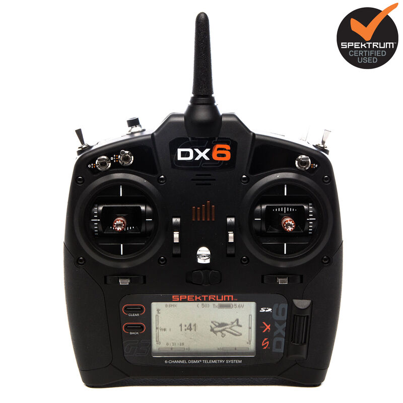 DX6 G3 6-Channel DSMX Spektrum Certified Transmitter Only