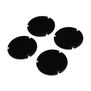 Wheel Cover Set, Black: 22S Sprint