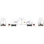 N 13,600-Galon Acid Tank, UTLX, White #11330