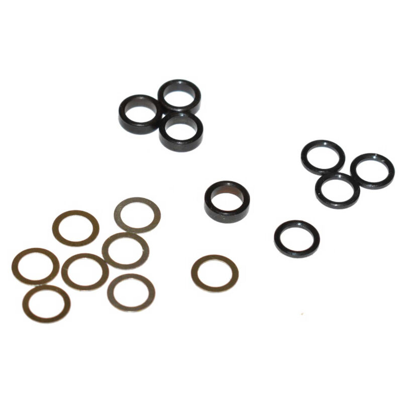 5mm Steel Spacer Kit: .25mm, 1.0mm & 2.3mm