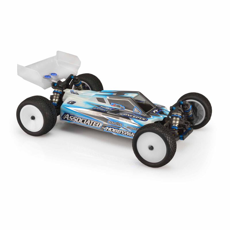1/10 S2 Buggy Clear Body with S-Type Wing, Lightweight, 1/10 Team Associated RC10B74