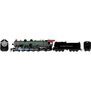 HO 4-8-2 MT-4 with DCC & Sound, SP/Green Boiler #4353