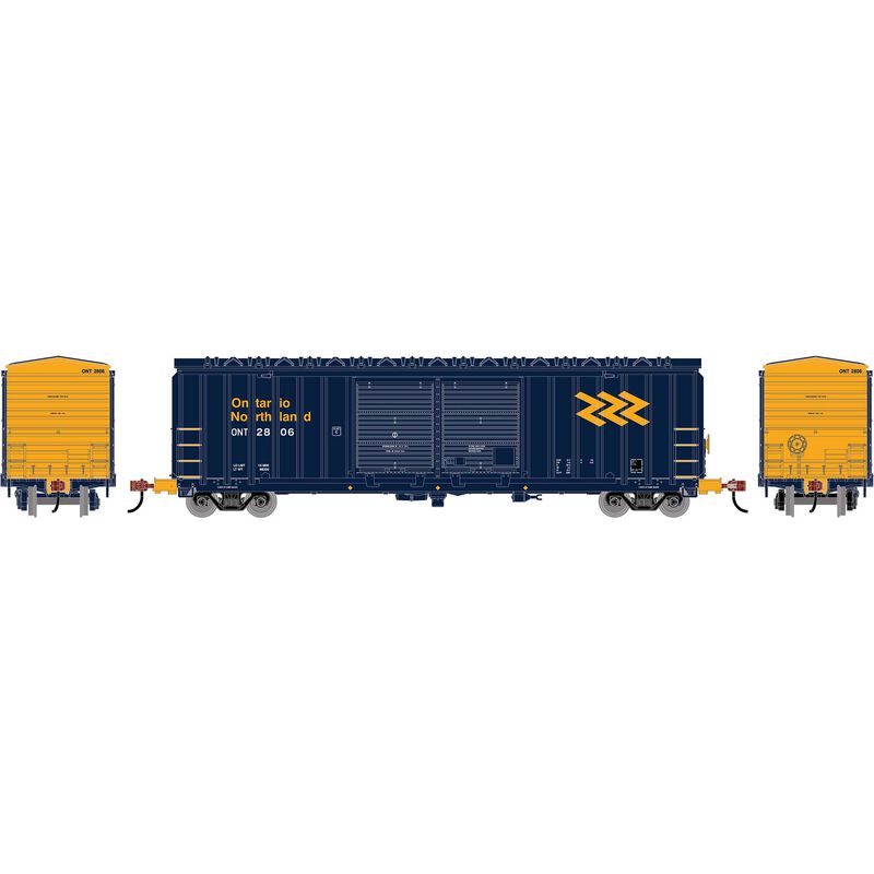HO 50' FMC 5283 Double Door Box Car, ONT #2806