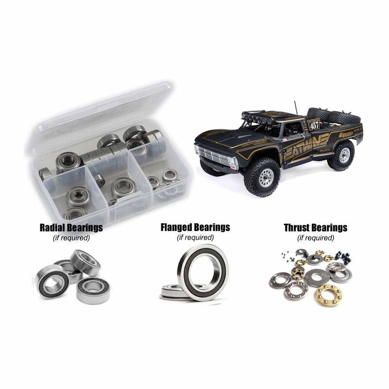 Team Losi Baja Rey 2.0 F100 RTR 1/10th (#LOS03049) Rubber Shielded Bearing Kit