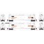 HO TankTrain A/B, CGTX #79001/79017 (2)