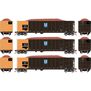 N Thrall High Side Gondola with Load, DJJX #1 (3)