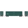 HO RND 50' Waffle High Cube Box Car, Amtrak (Green) #70043