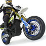 1/4 Pro-Spec Aluminum V2 Bead Front Wheel Blue/Blue (1): Promoto-SM