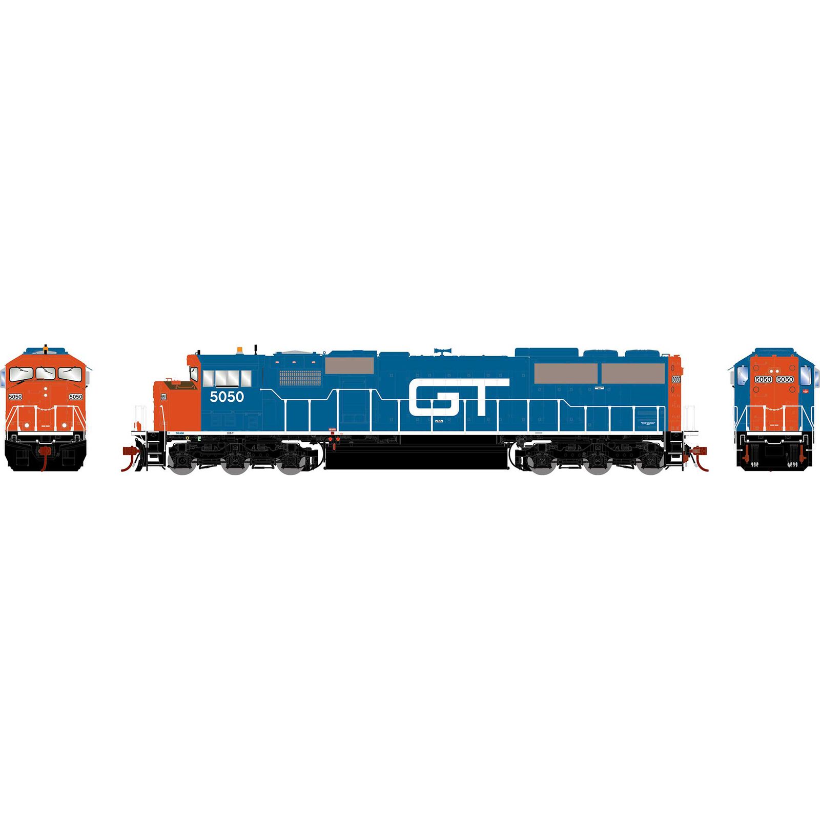 HO GEN SD60M Tri-Clops Locomotive, Legendary Liveries GTW #5050