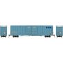 HO ATH 60' Gunderson High Cube Double Door Box Car, Primed For Grime COER #171155