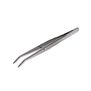 6" Curved Fine Point Stainless Steel Tweezer