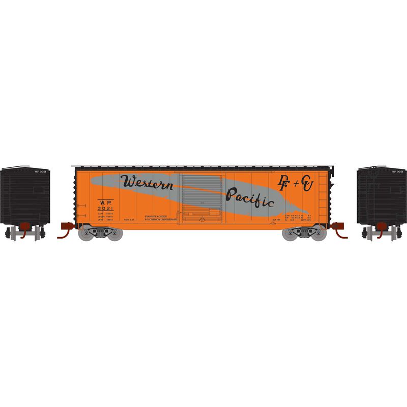 N 50' PS-1 Single Sliding Door Box, WP #3021