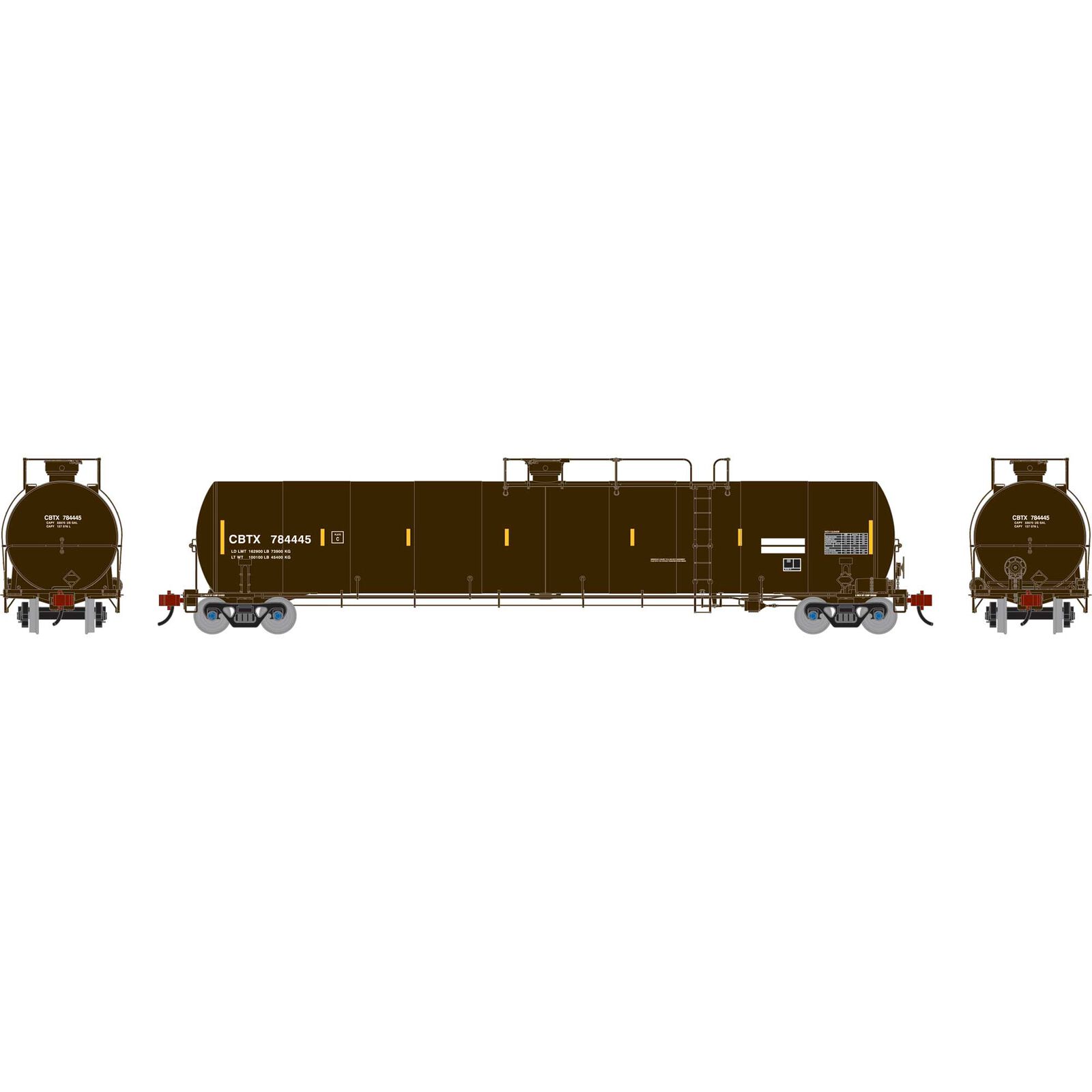 HO UTC 33K LPG Tank Car- Late, CBTX #784445