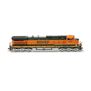 HO GE Dash 9-44CW Locomotive with DCC & Sound, BNSF Heritage I #1044