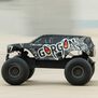 1/10 GORGON 2WD RTR Brushed Monster Truck (Battery & Charger Included), Gun Metal