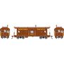 HO ATH Bay Window Caboose, WP #440