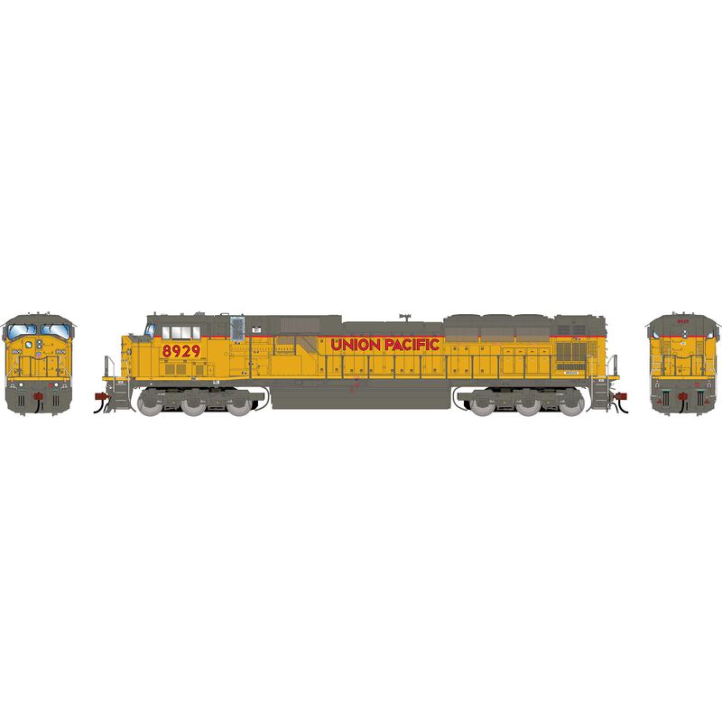 HO GEN SD90MAC-H PH I Locomotive w/DCC & Sound, UP #8929