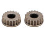 Metal Servo Arm Insert, 23 Spline, JR (2): 8X, 8XE