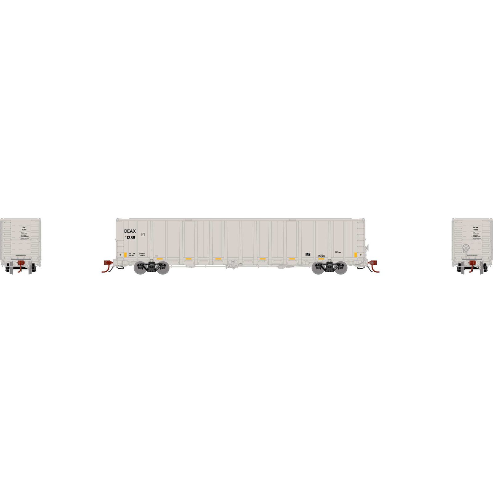 N NSC 6400 Gondola with Load, DEAX #11388