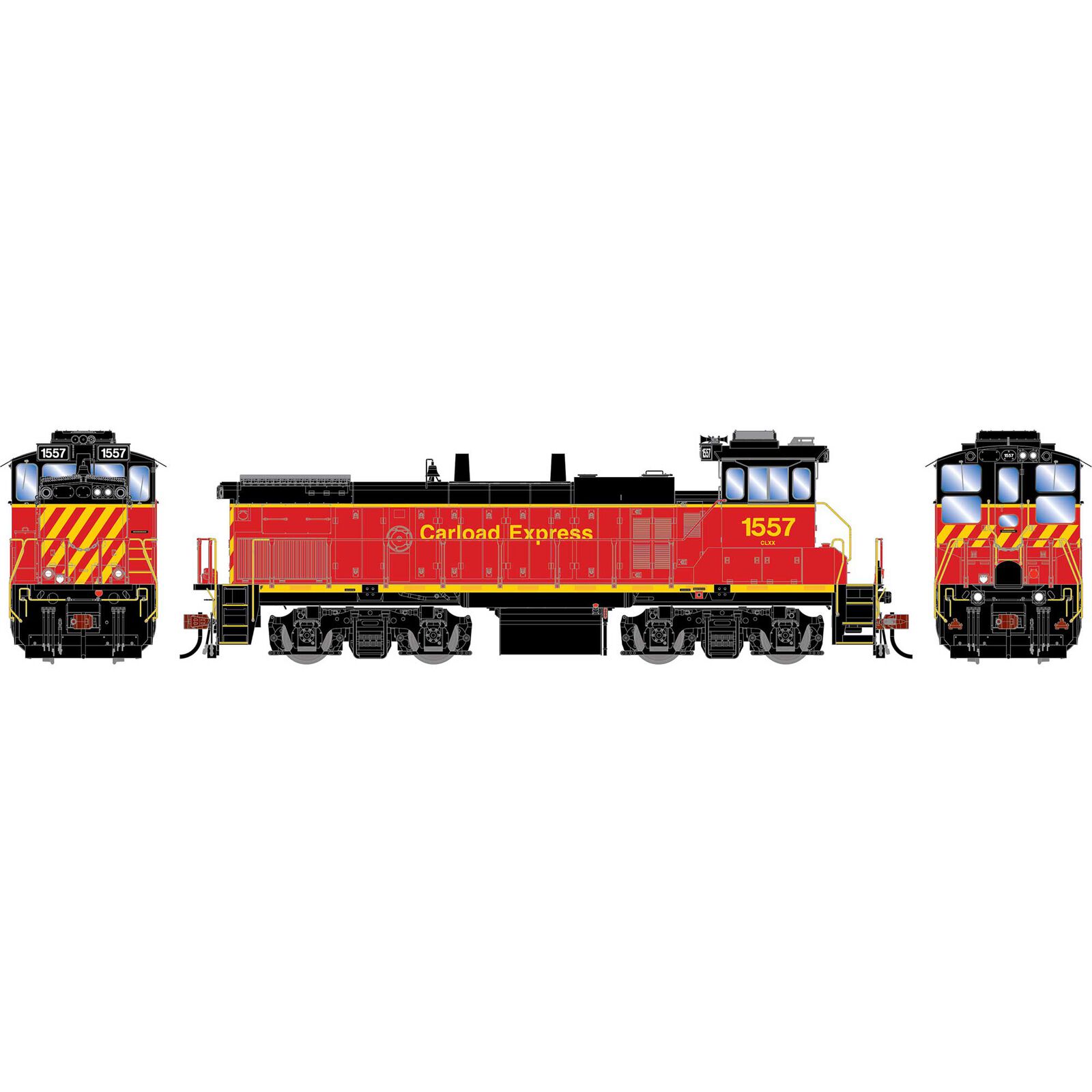 HO GEN MP15AC Locomotive w/DCC & Sound, CLXX #1557