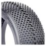 1/8 Gridiron II Soft Tires, Red Inserts (2): Buggy