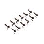 HO KS AAR Upper/Lower Shelf Coupler (6pr)