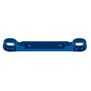 Upper Link Mount, Angled, Blue Aluminum: RC8B4.1