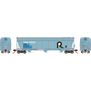 N ACF4600 Covered Hoppers, FURX Primed For Grime #815218
