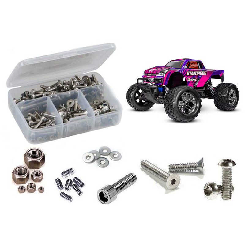 Stainless Steel Screw Kit, 1/10 Traxxas Stampede XL5