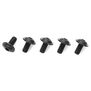 Steel Flanged Screws, 3x6mm (5)