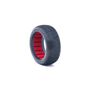 1/8 Impact Super Soft Long Wear Tires, Red Inserts (2): Buggy