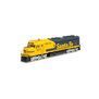HO F45u Locomotive with DCC & Sound, ATSF/MKM #5973