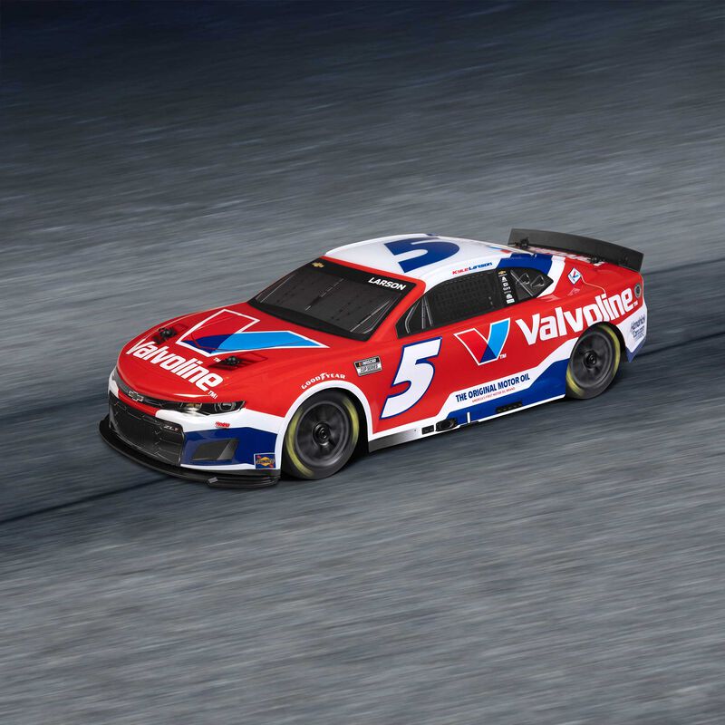 1/12 NASCAR RC Race Car Kyle Larson No. 5 Valvoline 2025 Chevrolet Camaro ZL1 2S AWD RTR Brushed On-Road (Battery & Charger Included)
