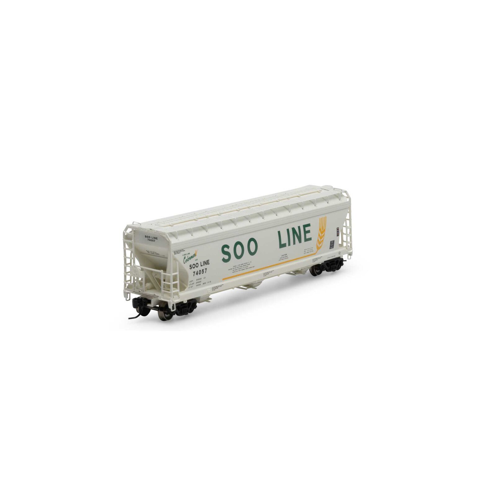 N ACF 4600 3-Bay Center Flow Hopper, SOO #74057