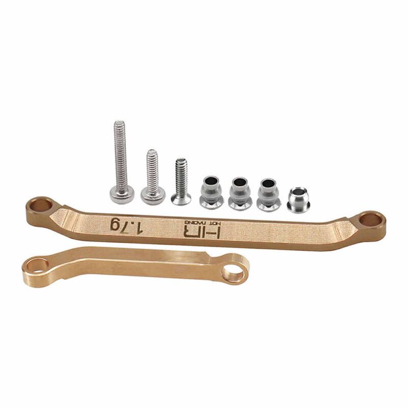 Brass Tight Tolerance Steering Link Set, 1/30 Axial SCX30