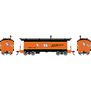 HO ATH Bay Window Caboose, BNSF #11997