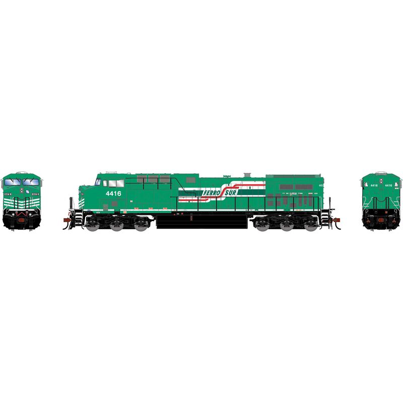 HO GEN AC4400CW Locomotive w/DCC & SOUND, FSRR #4416