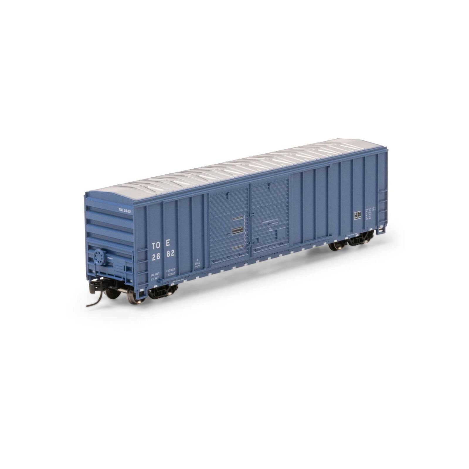 N 50' FMC DD Offset Box Car, TOE #2682