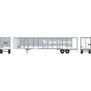 HO 53' Wabash Plate Trailer, MECZ #461662