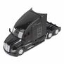 1:50 Kenworth T680 76in High Roof Sleeper Cab Tandem Tractor (Black Version)