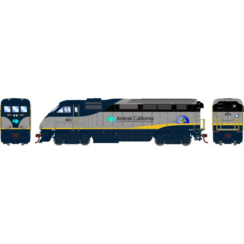 HO F59PHI Locomotive with DCC & Sound, CDTX #2013