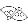 Front Prop Guard Black (2): Dromida Vista and Ominus